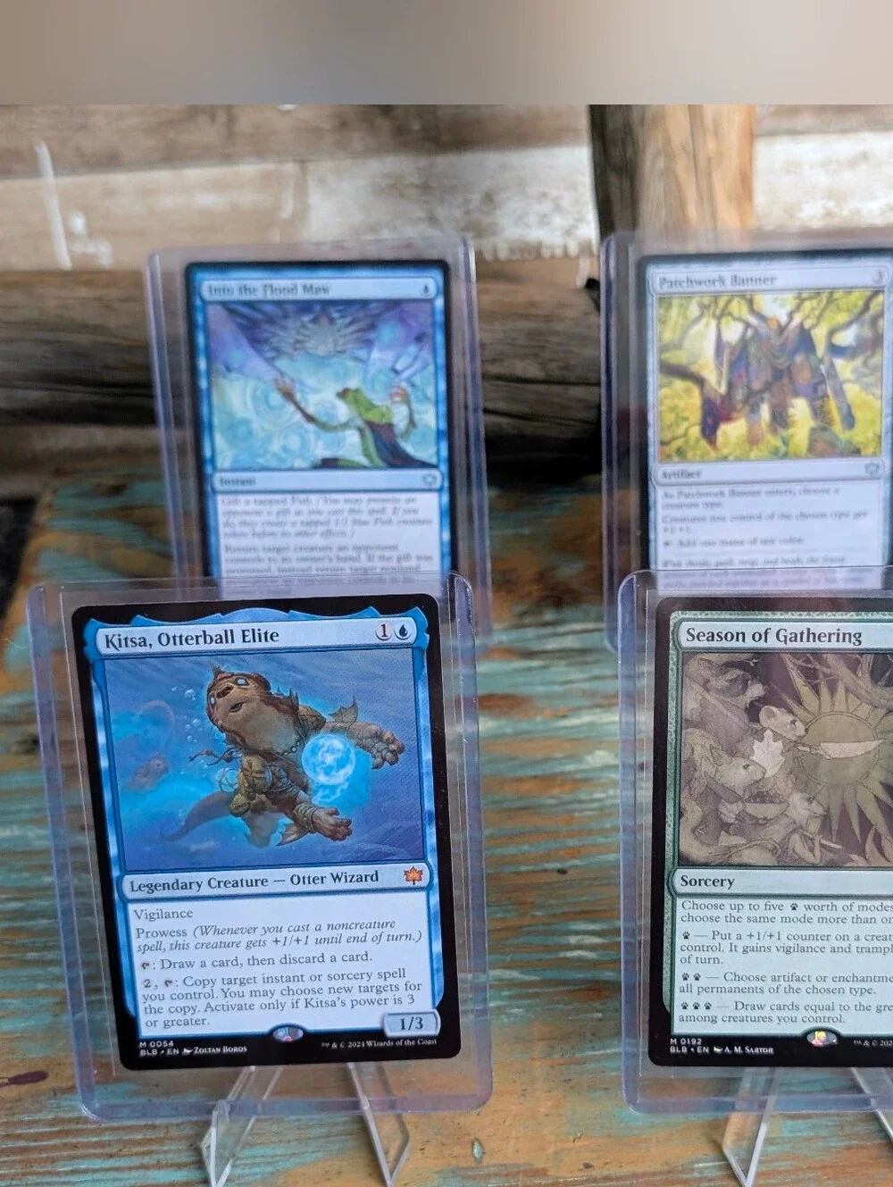 Magic The Gathering Bloomburrow 4 Card Bundle